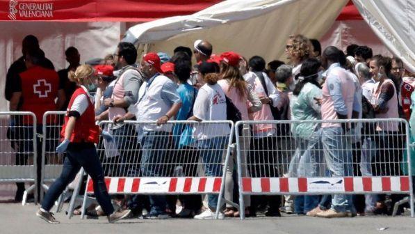 Aquarius, la metà dei 630 migranti vuole andare in Francia