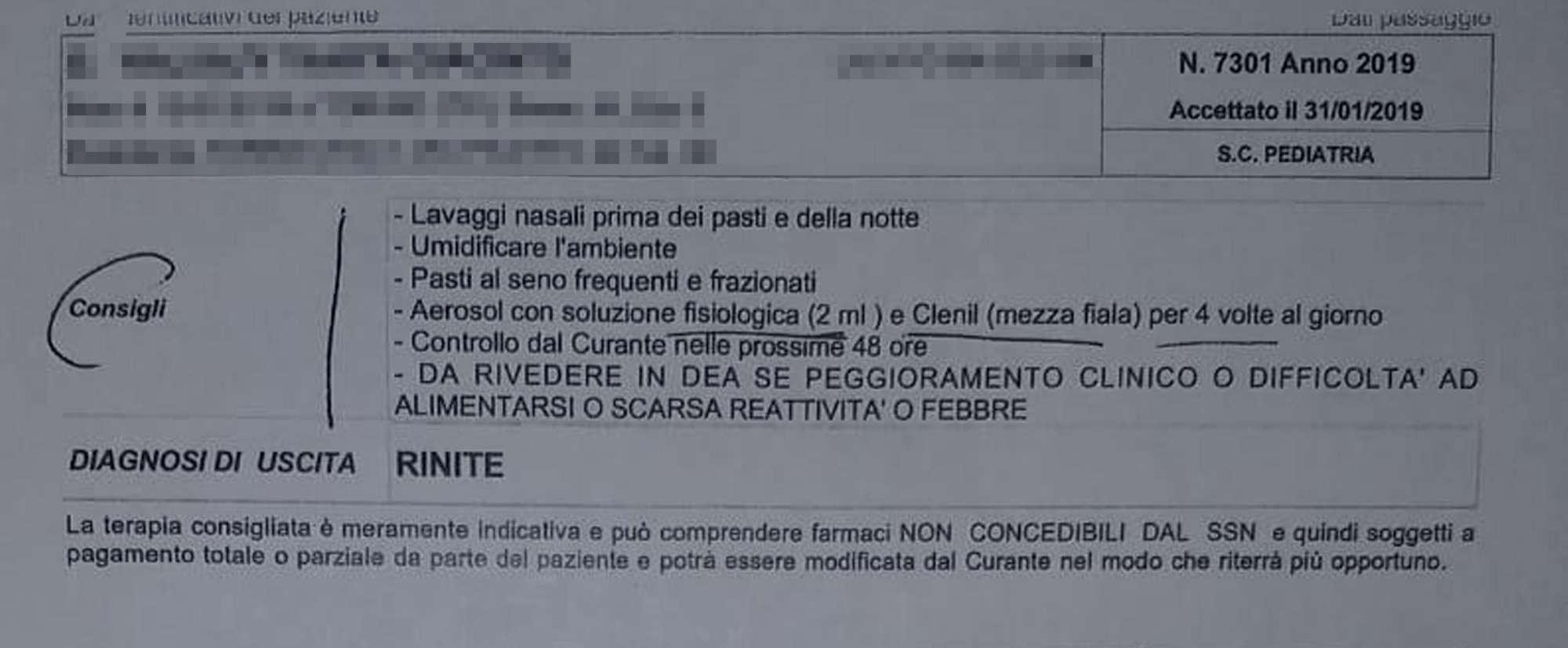 Bebè morto di polmonite a Torino, dai medici solo aerosol e dimissioni: aperta un'inchiesta