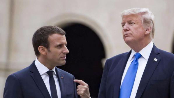 Francia, Macron: siamo con Trump nella lotta al terrorismo
