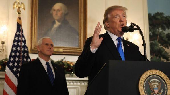 Trump, l'annuncio ufficiale: "Gerusalemme è la capitale di Israele"