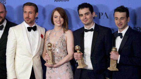 Golden Globe, "La La Land" record: film più premiato di sempre. La Streep attacca Trump