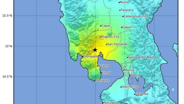 Terremoto nelle Filippine, ci sono almeno otto morti
