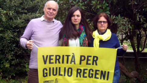 Regeni, genitori: "Italia reagisca"