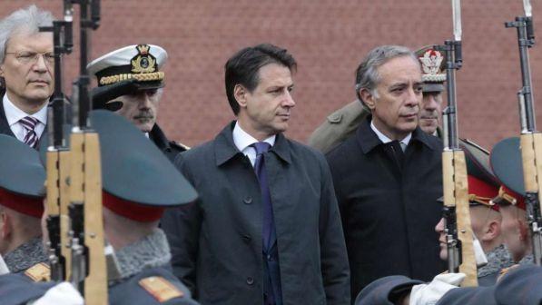 Conte in visita da Putin: "Disponibili al dialogo con la Russia"