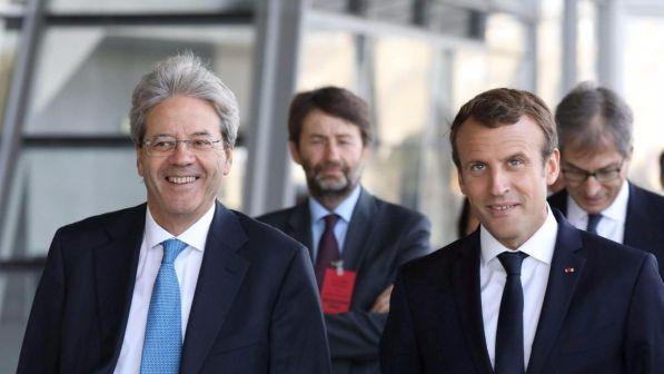 Macron: "Francia e Italia ok su Fincantieri, Tav e Libia"
