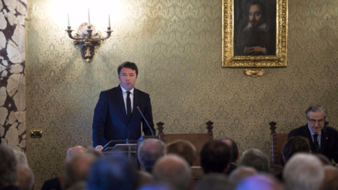 matteo renzi, accademia dei lincei