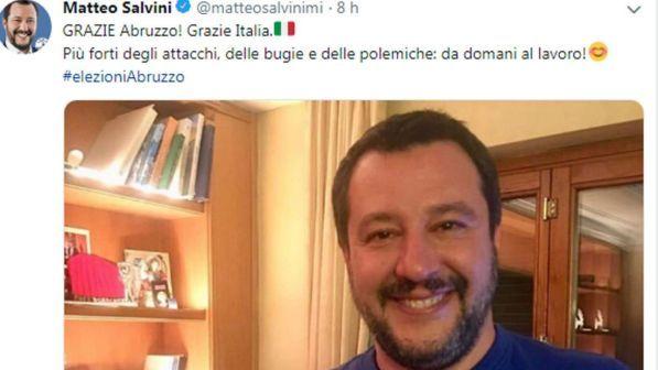 Voto Abruzzo, Salvini: "Al governo non cambia nulla, il lavoro paga"