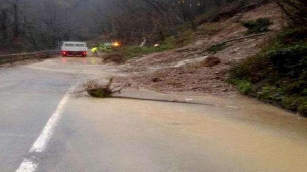 Maltempo, 30 persone isolate a causa delle frane in Valle di Susa