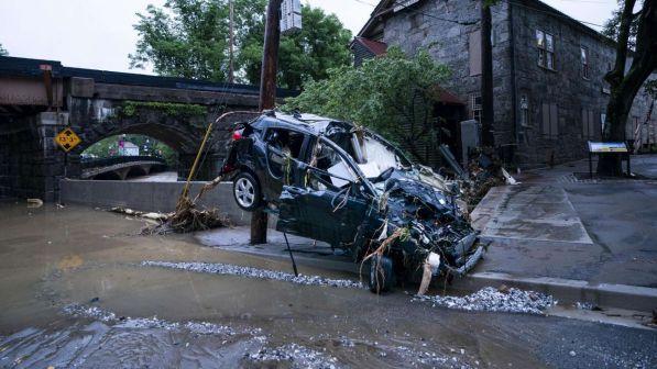 Usa, ondata di maltempo sul Maryland: è emergenza inondazioni
