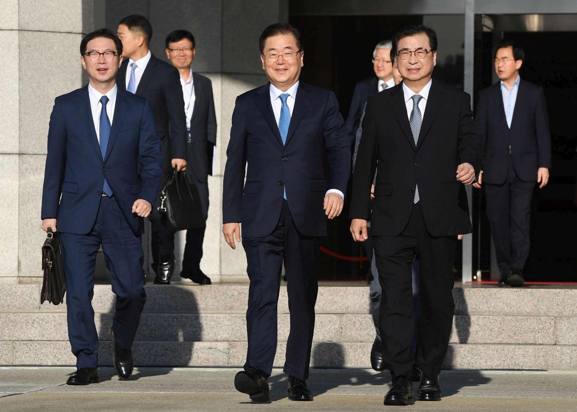 Coree, delegazione di Seul a Pyongyang per processo di pace