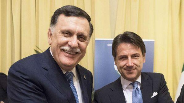 Libia, lunga telefonata tra il premier Conte e Sarraj