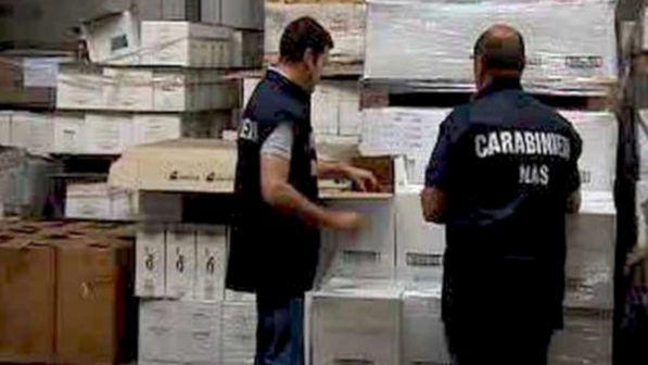 Controlli dei Nas, sequestrate 100 tonnellate di cibo bio irregolare
