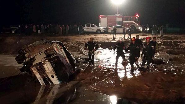 Inondazioni in Giordania: almeno 9 morti, evacuazioni a Petra