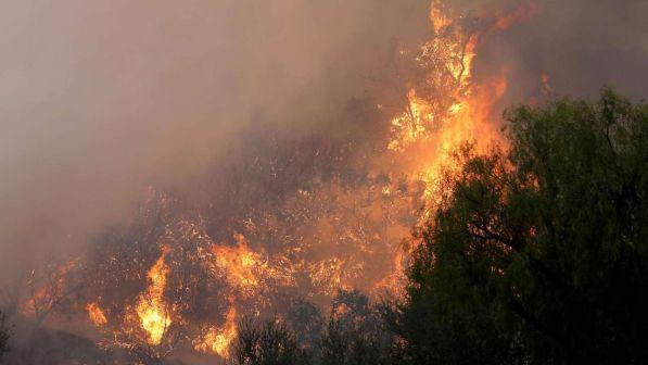 Incendio nel Nuorese: evacuate 10 famiglie in zona turistica