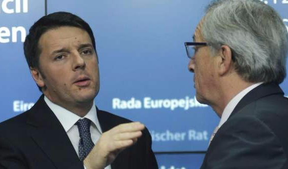 Renzi al Tg5: "Non ci intimidiscono le dichiarazioni ad effetto di Juncker"