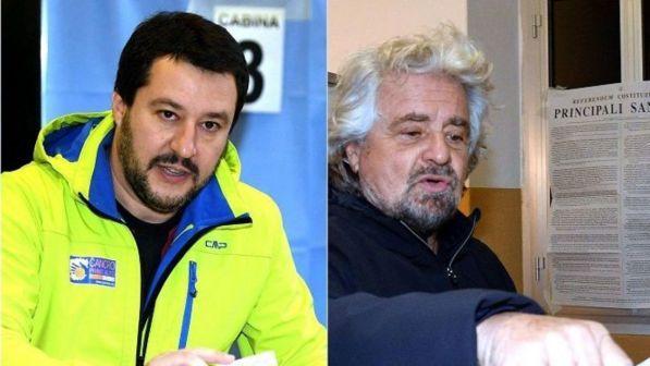 Scintille tra Beppe Grillo e Salvini sulla madre del vicepremier, il comico: "Quella sera doveva prendere la pillola"