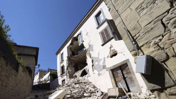 Sisma, ad Accumoli il suolo si è abbassato di 20 centimetri