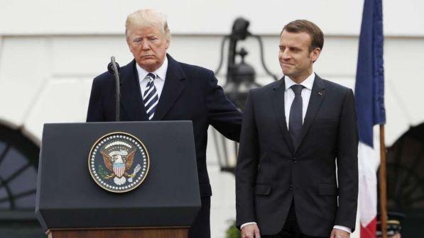 Trump a Macron: la Ue avvii negoziati per ridurre i dazi