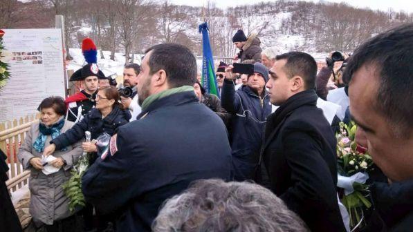 Rigopiano, Salvini: "Ho detto a papà Feniello di non pagare un euro"