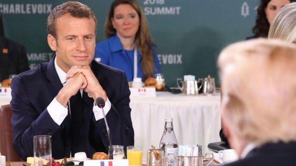 G7, la Francia contro Trump: "Incoerente e inconsistente"