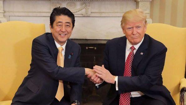Missile NordCorea, accordo Trump-Abe: più pressioni su Pyongyang