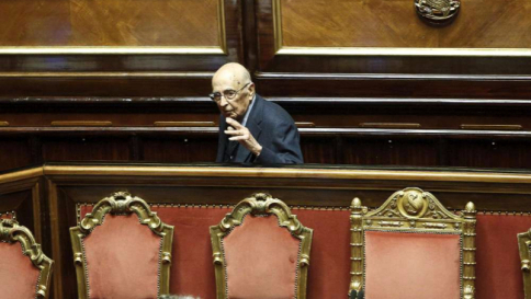 giorgio napolitano senato fiducia manovra stabilità