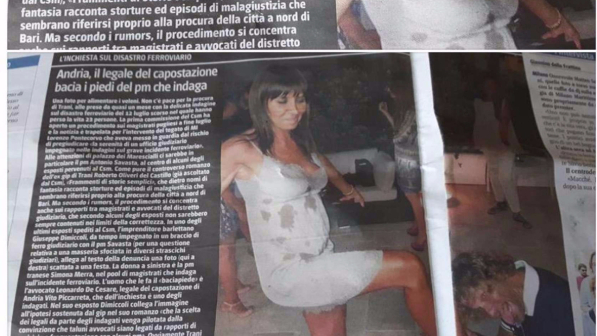 Scontro treni, "scandalo" foto: la pm di Trani lascia l'inchiesta