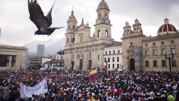 Un milione e trecentomila fedeli per la messa del Papa in Colombia