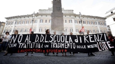 scuola proteste