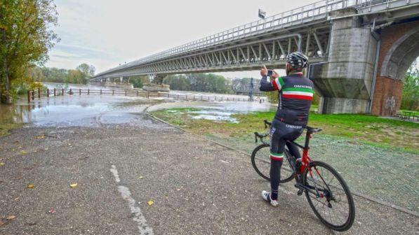 Emilia Romagna, allerta meteo arancione per la piena del Po