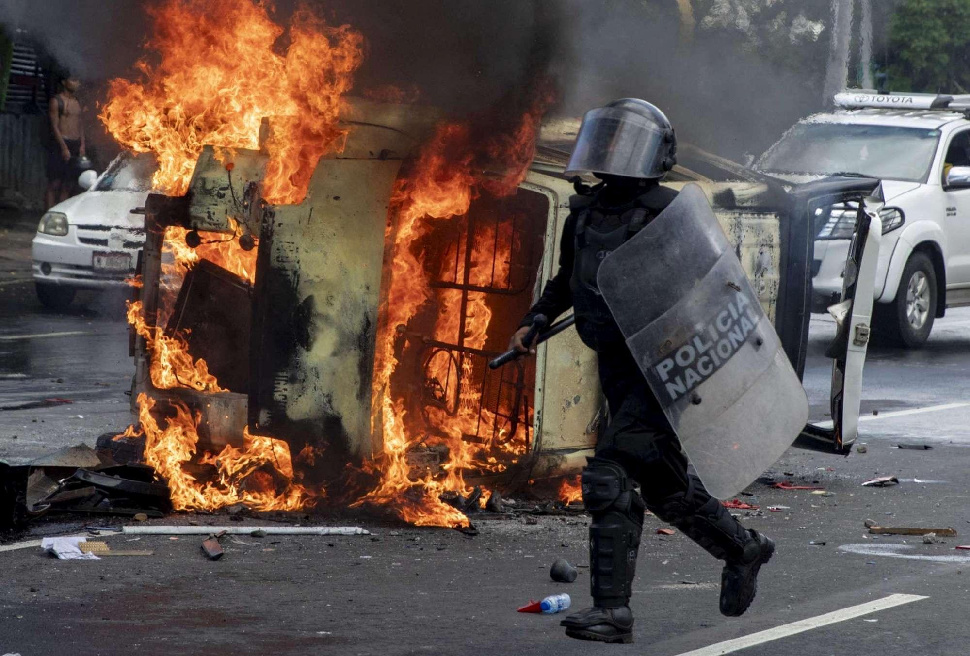 Nicaragua, manifestazione antigoverno a Managua, feriti