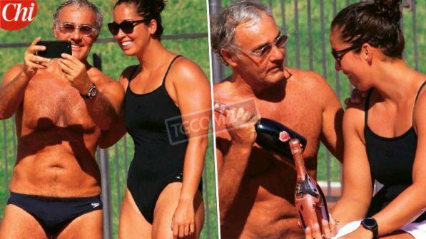 Giletti sirenetto con la nuotatrice olandese