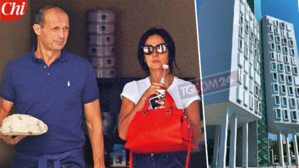 Max Allegri trasloca a Brescia per amore di Ambra