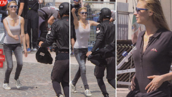 Beatrice Borromeo e Pierre Casiraghi, cicogna in volo