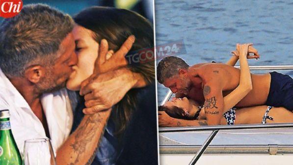 Lapo Elkann si fa baciare e imboccare da Tanya