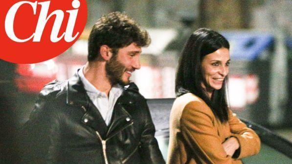 Stefano De Martino a Roma con una nuova ragazza
