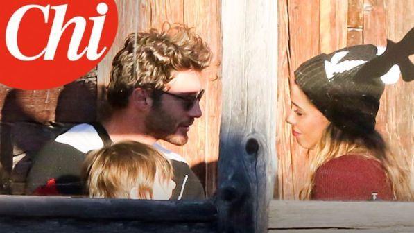 Tenero incontro tra Belen e Stefano De Martino in montagna