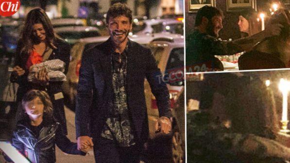 Belen e Stefano De Martino, guarda che baci in famiglia
