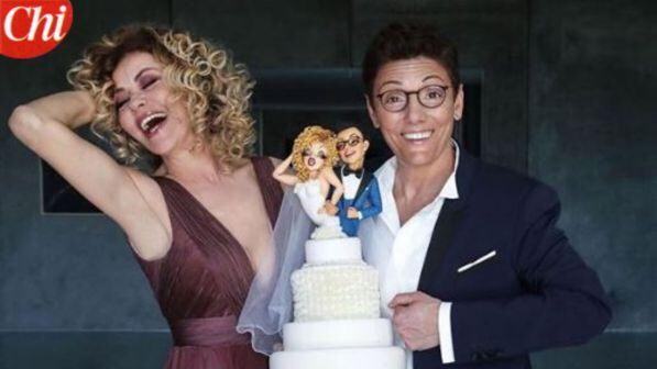 Eva Grimaldi-Imma Battaglia, il testimone di nozze è Gabriel Garko