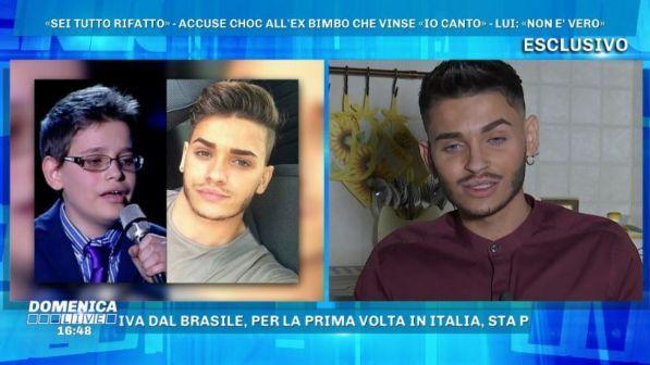 Cristian Imparato, l'ex bambino prodigio nega i ritocchini