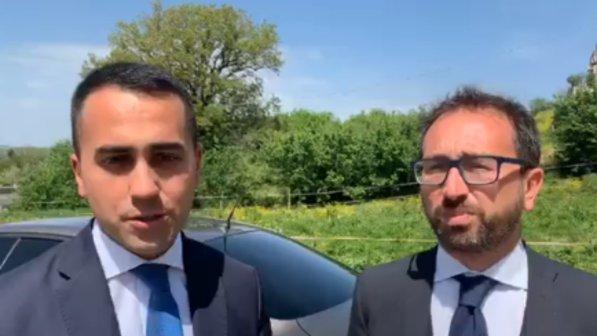 Incidente per Di Maio e Bonafede, auto blu tamponata in autogrill: "Nulla di grave"