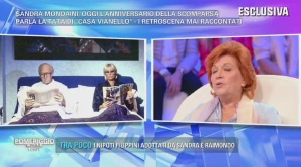 La 'tata' di Casa Vianello svela: "Ecco come nacque la gag finale"