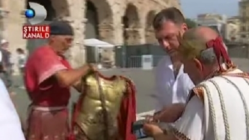 kanal d, romania, centurioni, roma, colosseo, aggressione, Christian Sabbagh