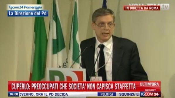 Cuperlo: senza modifiche Italicum, No a referendum e poi dimissioni