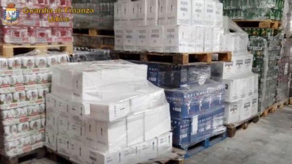 Contrabbando di alcolici in 17 Paesi Ue, frode da 80 milioni: arresti