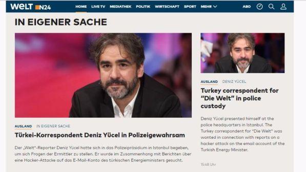 Turchia, fermato il corrispondente del giornale tedesco "Die Welt"
