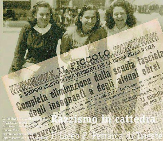 Trieste, la locandina non piace al Comune: salta la mostra "Razzismo in cattedra" | Polemiche e dietrofront