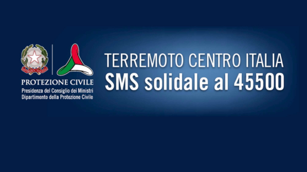 Terremoto, sms solidali superano i 9,6 milioni di euro