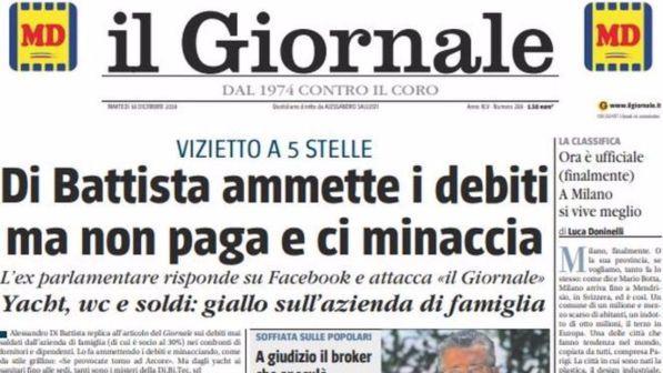 "Azienda in crisi", Di Battista ammette e rilancia: "Anche le altre"