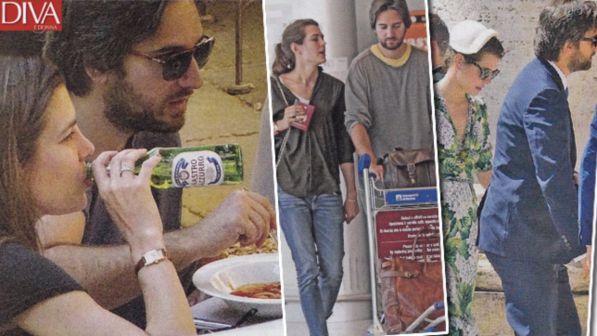 Charlotte Casiraghi, vacanze romane con Dimitri